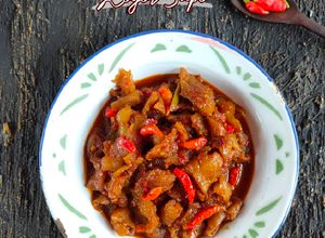 Foto resep Oseng Mercon Koyor Sapi