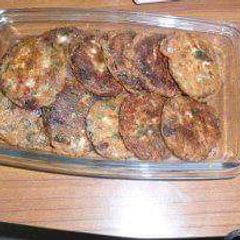 A picture of Potato Egg kabab.