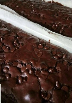 Foto resep Chewy brownies / brownies panggang