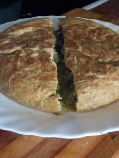 Una foto de Tortilla de espárragos