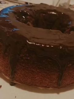 Foto de Bolo de Cenoura com Chocolate