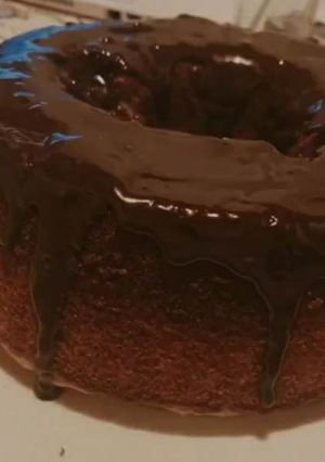 Foto de Bolo de Cenoura com Chocolate