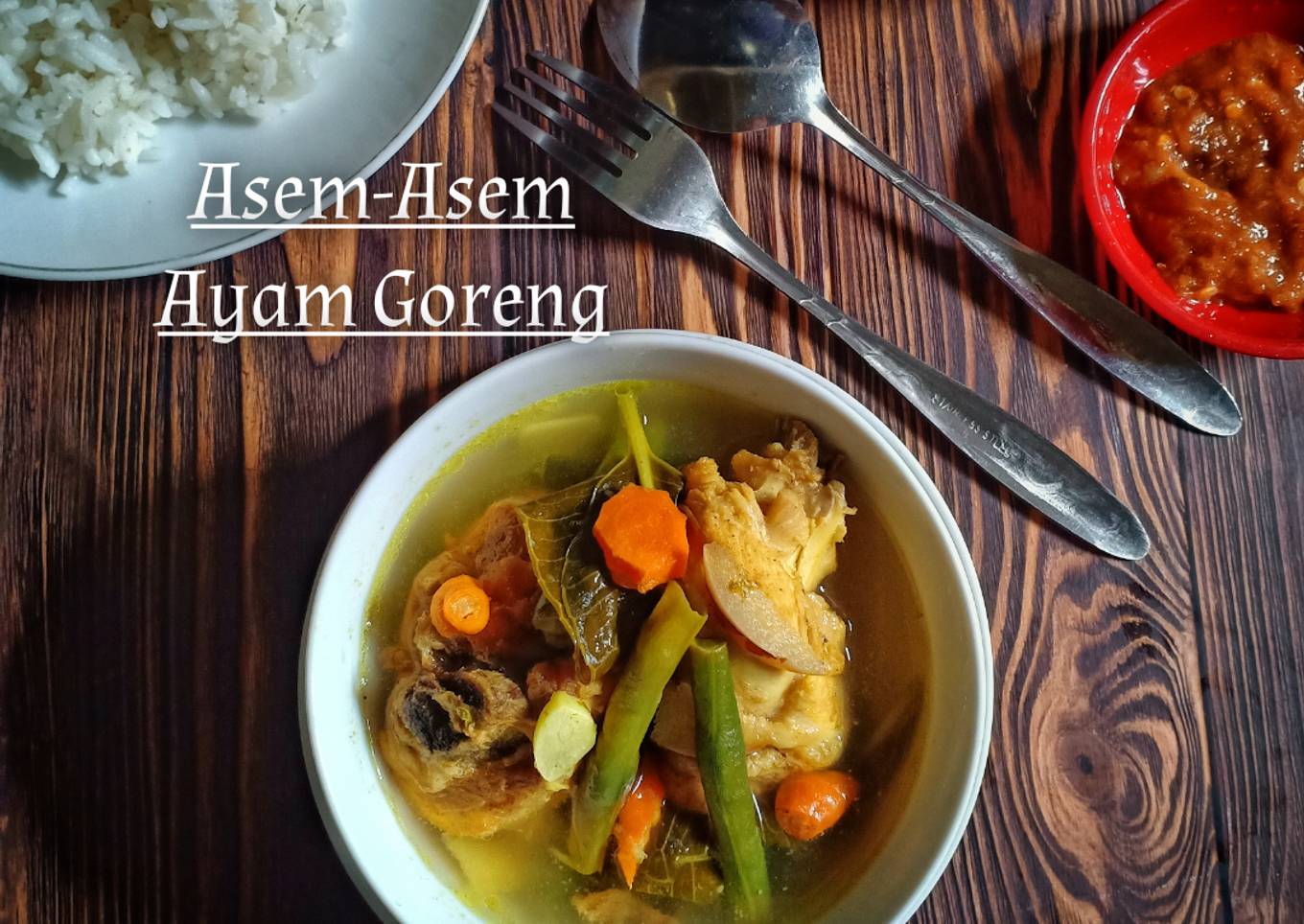Asem-Asem Ayam Goreng