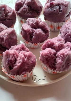 Foto resep Bolu Kukus Ubi Ungu