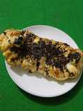 Strudel Pisang Cokelat Keju