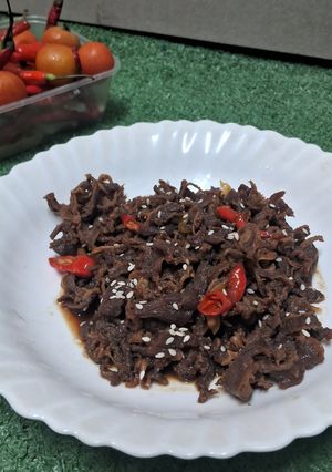 Foto resep Beef Slice Simple
