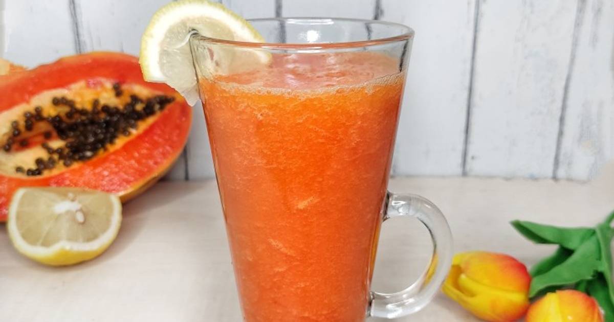 Resep Jus Pepaya Lemon oleh Nyanyah Cookpad