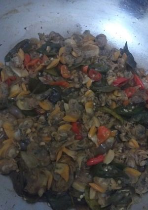 Foto resep Kerang cabe hijau saos tiram