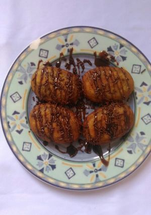Foto resep Pilus Ubi Goreng Toping