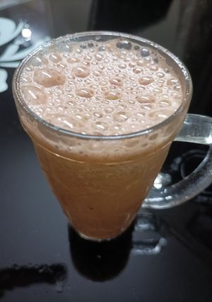 A picture of Watermelon and cucumber cooler.