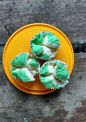 Foto resep Bolu kukus pandan