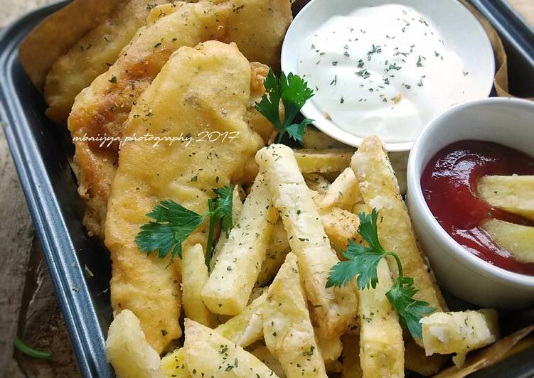 Resep Fish n Chips oleh mbaiyya Cookpad