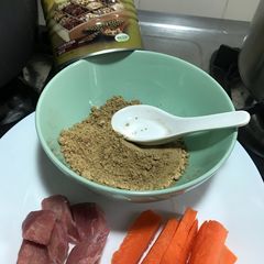 A picture of Grains paste.