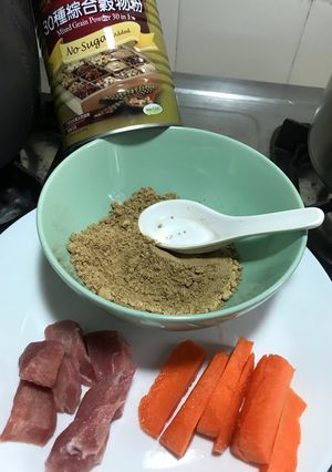 A picture of Grains paste.