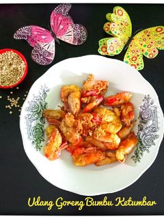 Foto resep Udang Goreng Bumbu Ketumbar