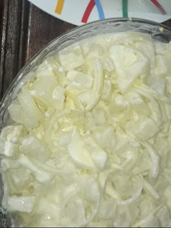 Una foto de Ensalada de papa a lo Báez