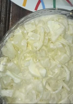 Una foto de Ensalada de papa a lo Báez