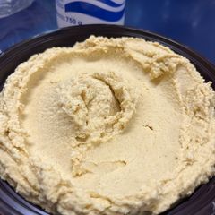 A picture of Homemade Hummus.