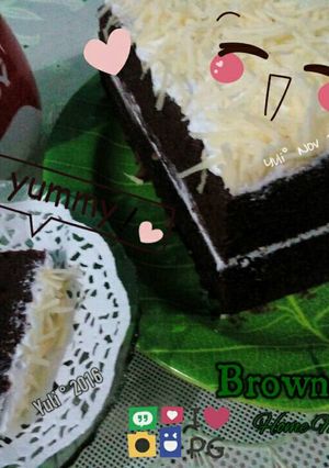 Foto resep 🍰BROWNIES KUKUS Mudah Murah Enyaak Bangeet...😋💕