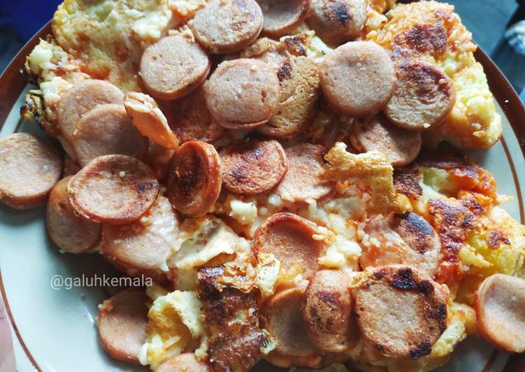 makanan Pizza Roti (No Oven) 🍕 yang merasakan kenyamanan
