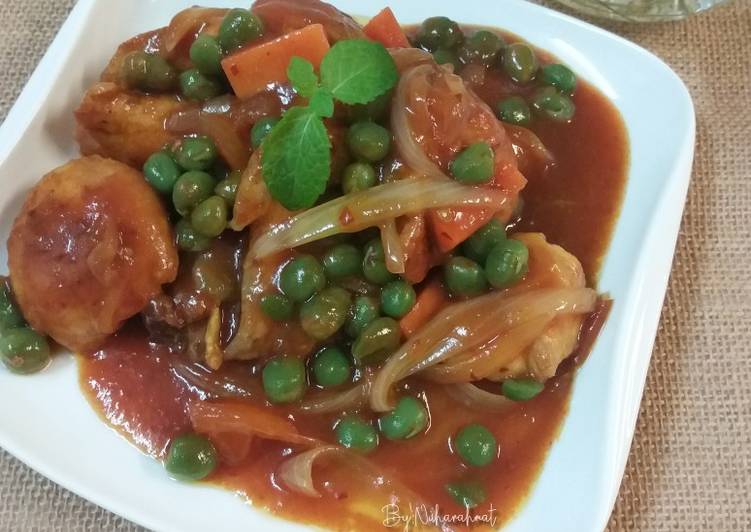 Ayam Merah Kacang Peas