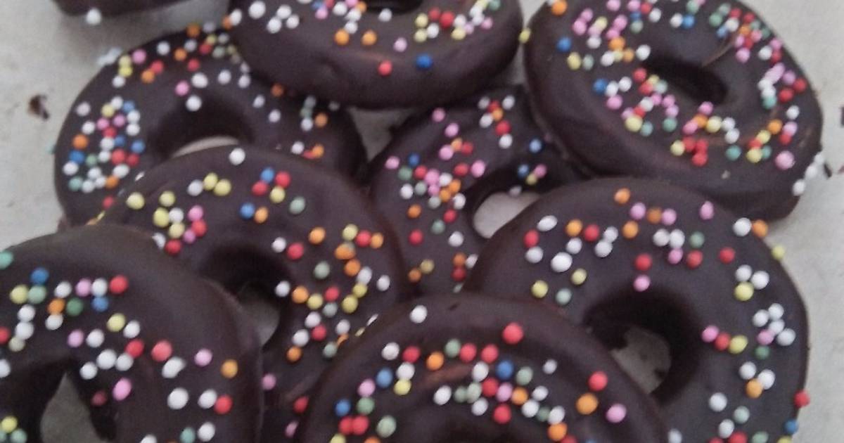 38 resep  cookies donat  coklat  enak dan sederhana Cookpad