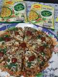 Maggi Nutrilicious Masala VEG ATTA noodles Vegetables pizza