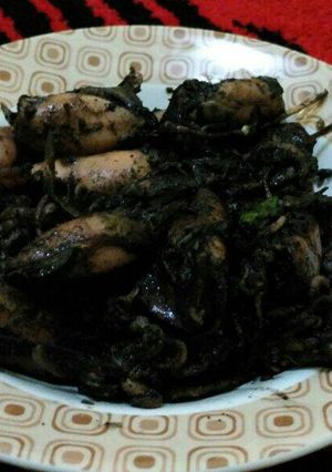 Foto resep Cumi masak tinta