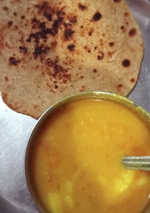 A picture of Aloo ki sabji.