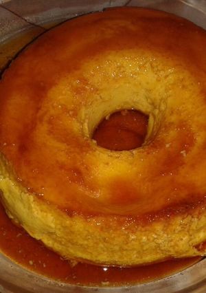 Una foto de Flan casero, de la abuela