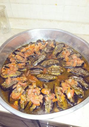 صورة لوصفة منزلة الباذنجان
