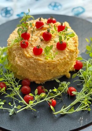 A picture of Egg Mayo Sandwich Cake.