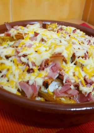 Una foto de Patatas cheese fríes (Foster) versión saludable