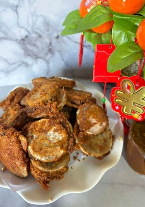 Foto resep Crispy Keladi lapis bakul 🎋