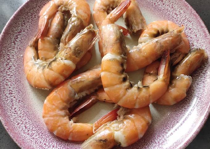 Steam Shrimp Recipe by Meme - Cookpad