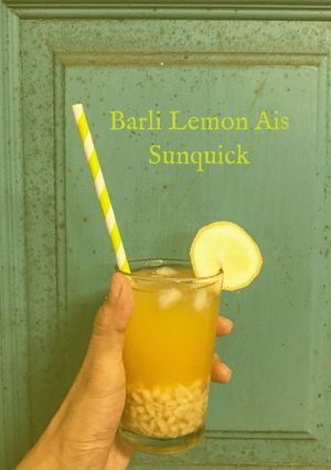 Gambar Barli Lemon Ais SunQuick 🍋