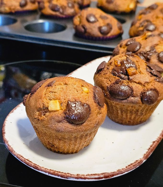 Gluténmentes banánkenyér muffin recept fotója