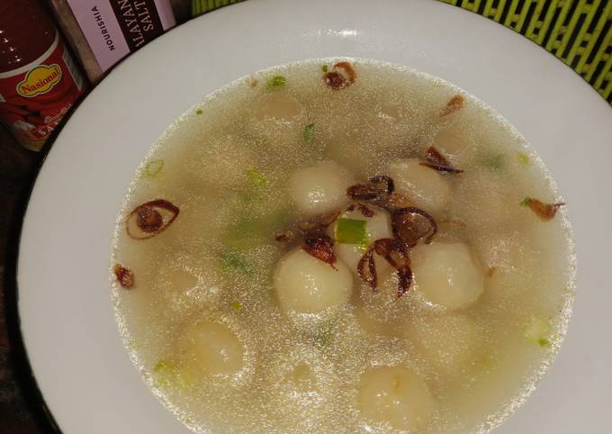 Langkah Mudah untuk Menyiapkan Cilok Kuah Isi Keju yang Bisa Manjain Lidah