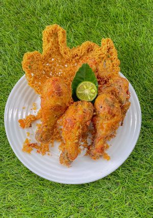 Foto resep Ayam Kremes ala Mbok Berek