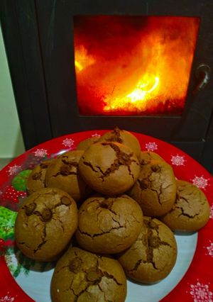 Φωτογραφία της συνταγής 🍪 Χριστουγεννιάτικα και αφράτα μπισκοτάκια Μερέντας 🍪