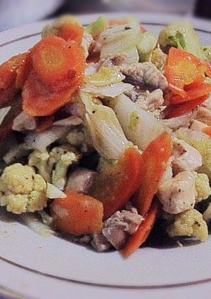Foto resep Capcay goreng ayam