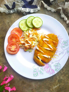 Foto resep Tahu Katsu dan Salad Hokben