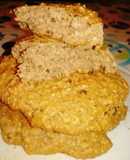 Galletitas de banana, Chía y avena sin huevo!!