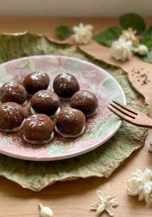 Hình của món 🌱 Bánh Dẻo Ca Cao Vanille (Vegan).