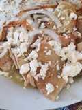 Chilaquiles verdes con huevito