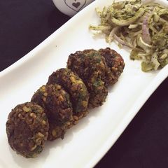 A picture of Sprouts Methi Kebab.