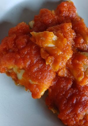 A picture of 🐟Cod with Tomato Sauce🍅.