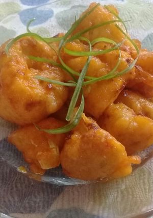 Foto resep Kembang kol goreng asam manis