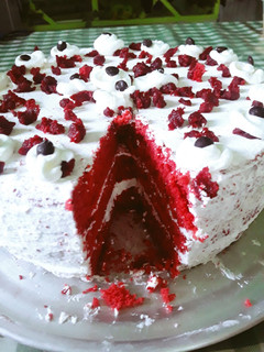 Foto resep Cake Red Velvet Kukus