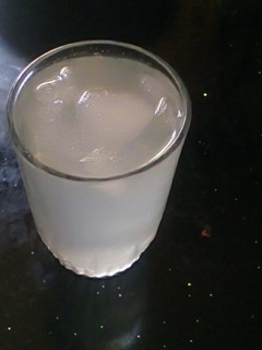 A picture of Home made lemonade.